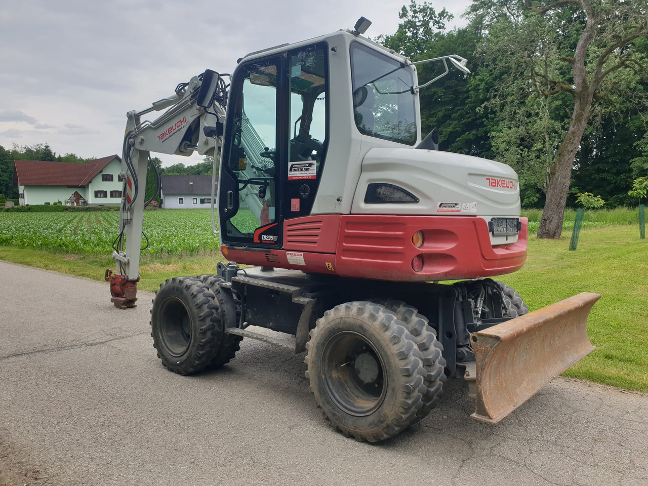 TAKEUCHI TB 295W - Mobilbagger: das Bild 5 TAKEUCHI TB 295W - Mobilbagger: das Bild 5