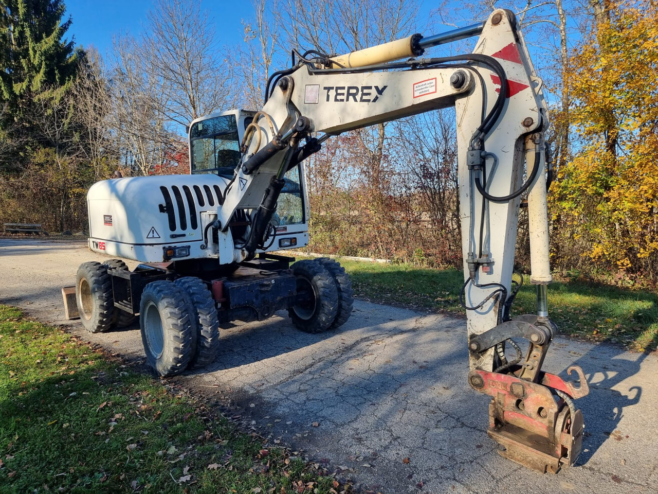 TEREX TW 85 - Mobilbagger: das Bild 4 TEREX TW 85 - Mobilbagger: das Bild 4