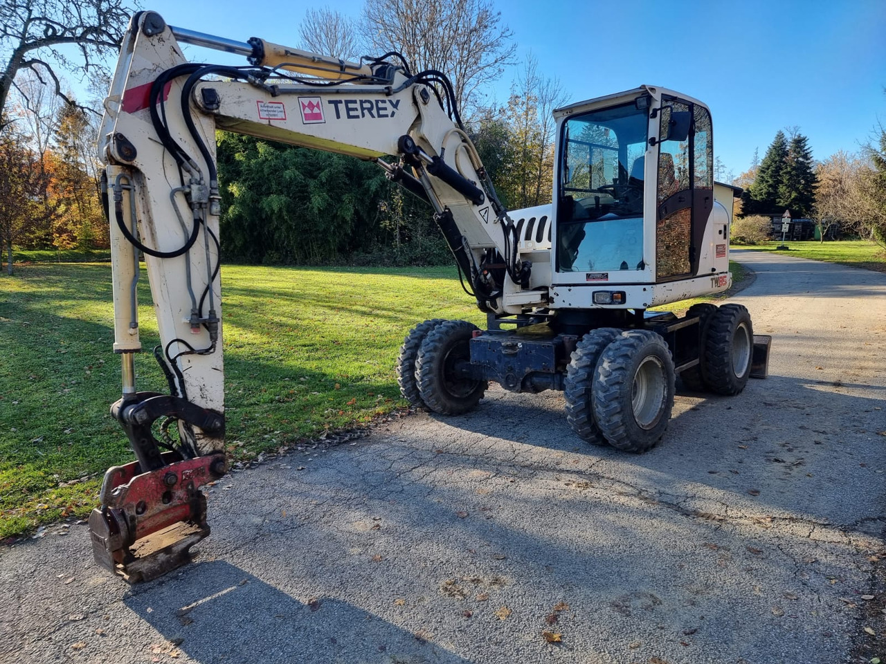 TEREX TW 85 - Mobilbagger: das Bild 3 TEREX TW 85 - Mobilbagger: das Bild 3