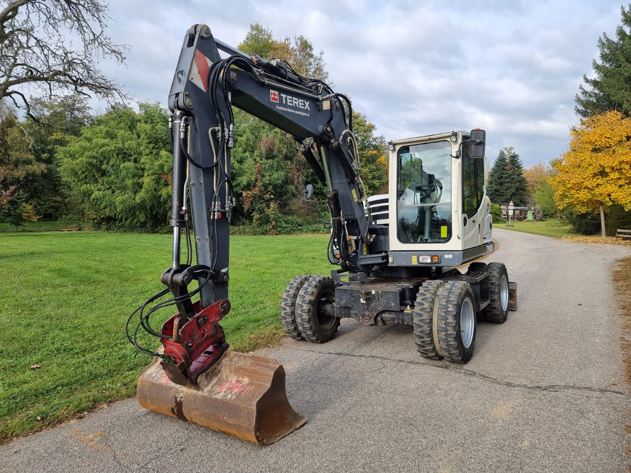 Terex TW 85 - Mobilbagger: das Bild 3 Terex TW 85 - Mobilbagger: das Bild 3