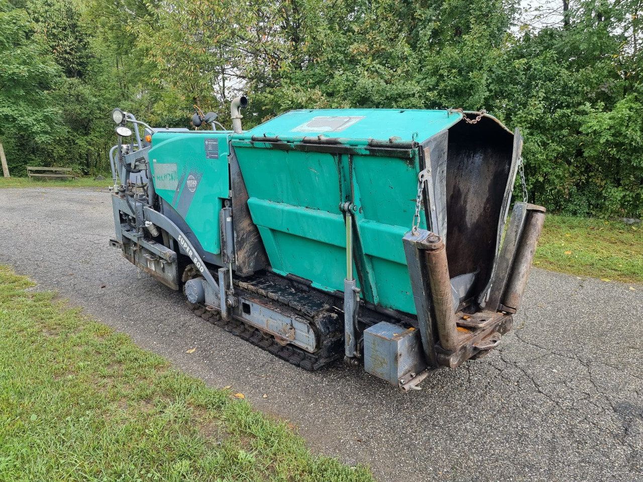 VÖGELE Super 800 - Asphaltfertiger/ Straßenfertiger: das Bild 5 VÖGELE Super 800 - Asphaltfertiger/ Straßenfertiger: das Bild 5