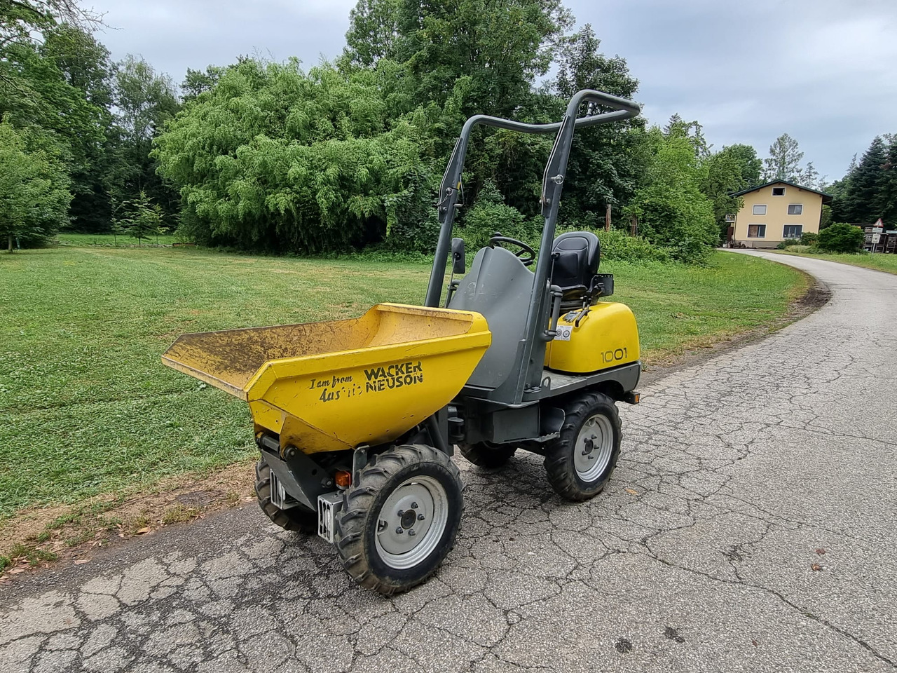 WACKER Neuson 1001 - Mini-Kipper: das Bild 5 WACKER Neuson 1001 - Mini-Kipper: das Bild 5