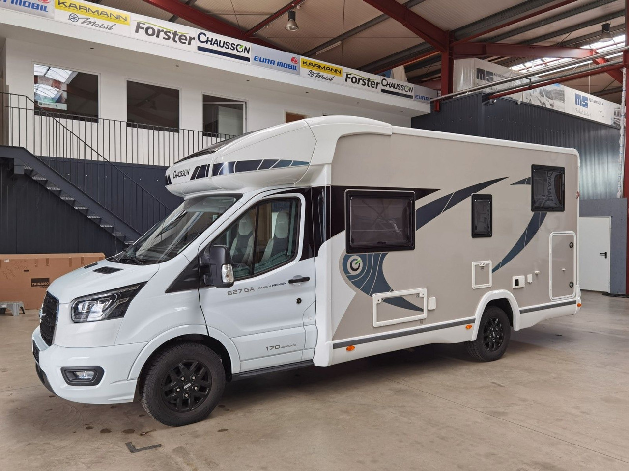 Teilintegriertes Wohnmobil Chausson 627 GA TITANIUM -PREMIUM /EINZELBETTEN & HUBBETT: das Bild 6 Teilintegriertes Wohnmobil Chausson 627 GA TITANIUM -PREMIUM /EINZELBETTEN & HUBBETT: das Bild 6