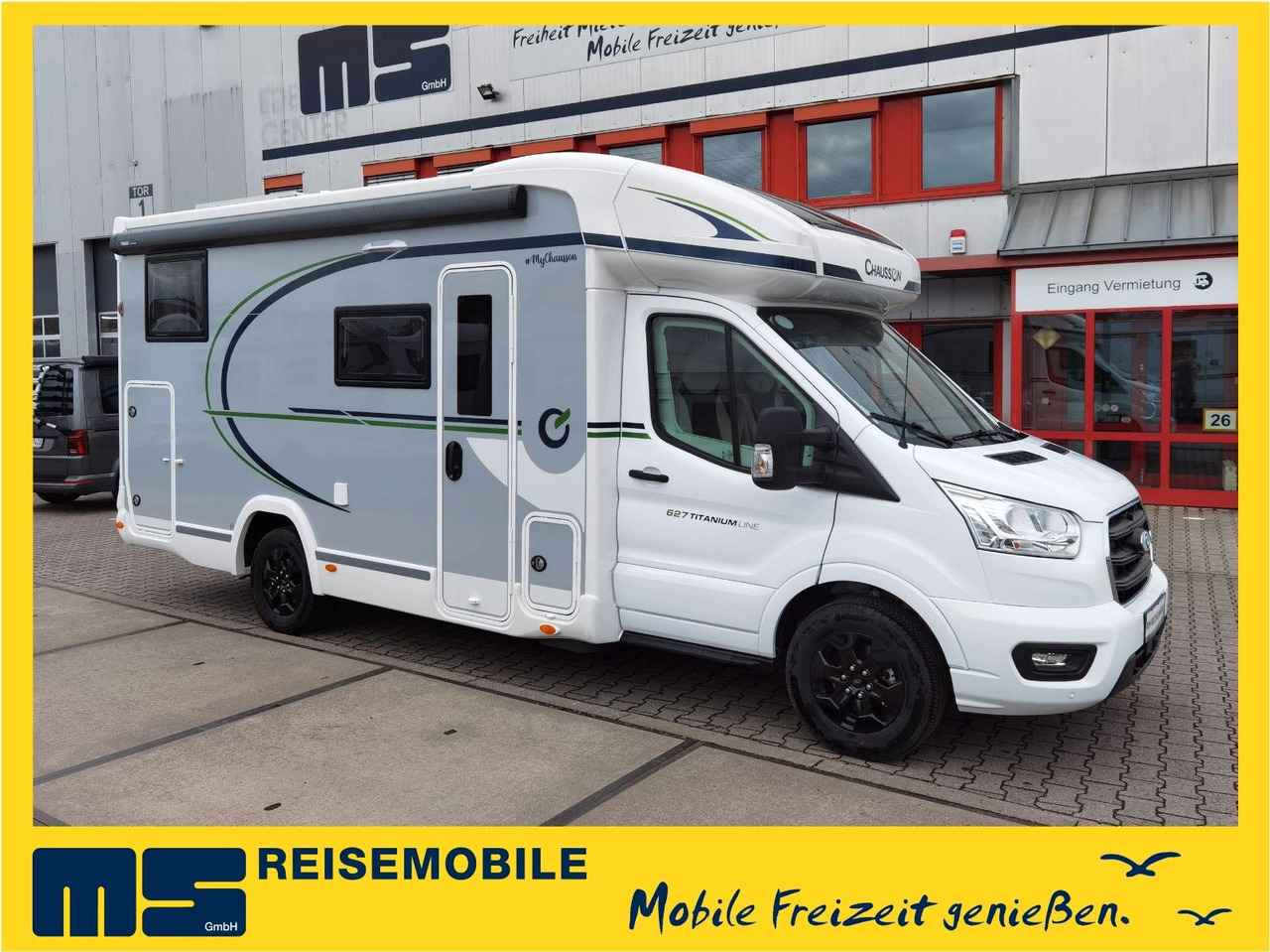 Chausson 627 TITANIUM / -2026- / 165PS-8G. / EINZELBETTEN - Teilintegriertes Wohnmobil: das Bild 1 Chausson 627 TITANIUM / -2026- / 165PS-8G. / EINZELBETTEN - Teilintegriertes Wohnmobil: das Bild 1
