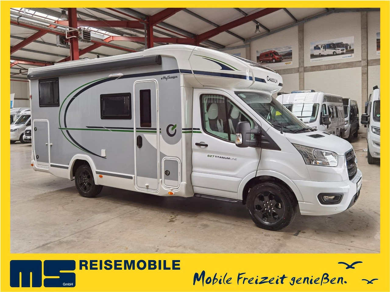 Chausson 627 TITANIUM / - 2026 - / EINZELBETTEN & HUBBETT - Teilintegriertes Wohnmobil: das Bild 1 Chausson 627 TITANIUM / - 2026 - / EINZELBETTEN & HUBBETT - Teilintegriertes Wohnmobil: das Bild 1