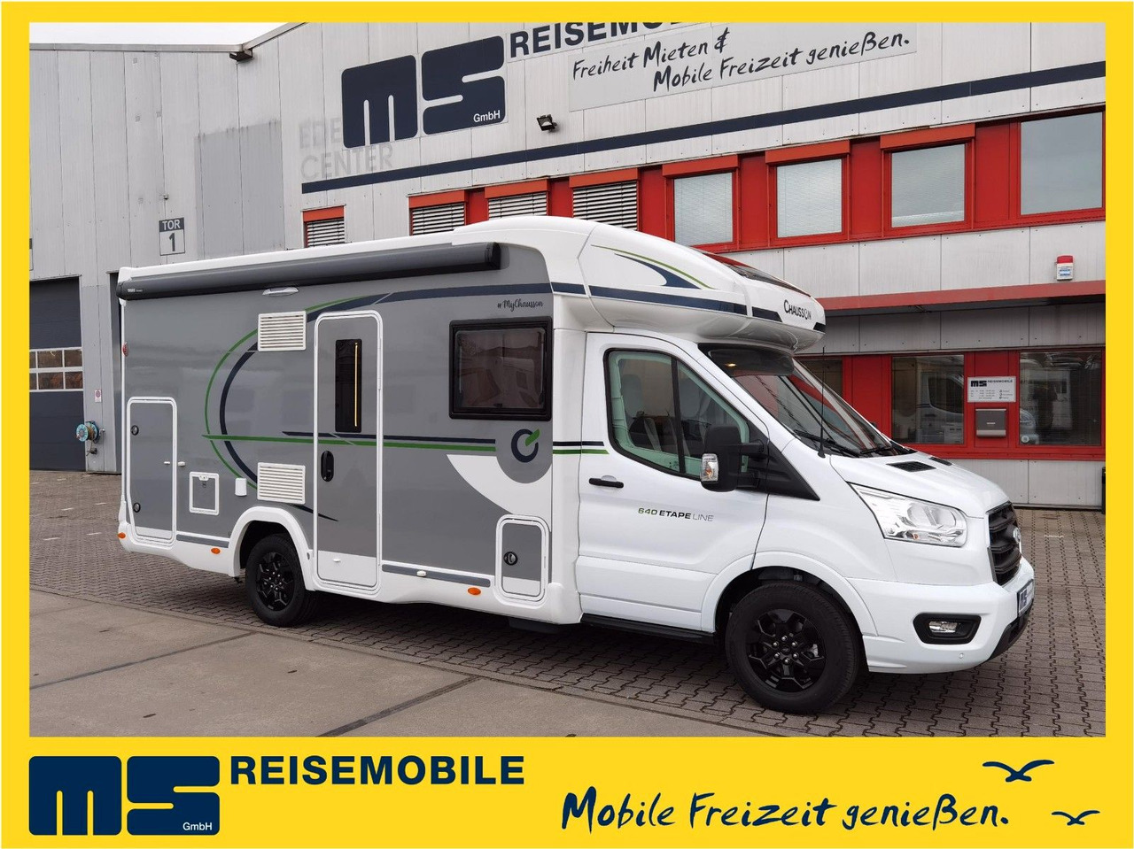 Chausson 640 TITANIUM / MODELL 2026 / 165PS / XXL-HUBBETT - Teilintegriertes Wohnmobil: das Bild 1 Chausson 640 TITANIUM / MODELL 2026 / 165PS / XXL-HUBBETT - Teilintegriertes Wohnmobil: das Bild 1
