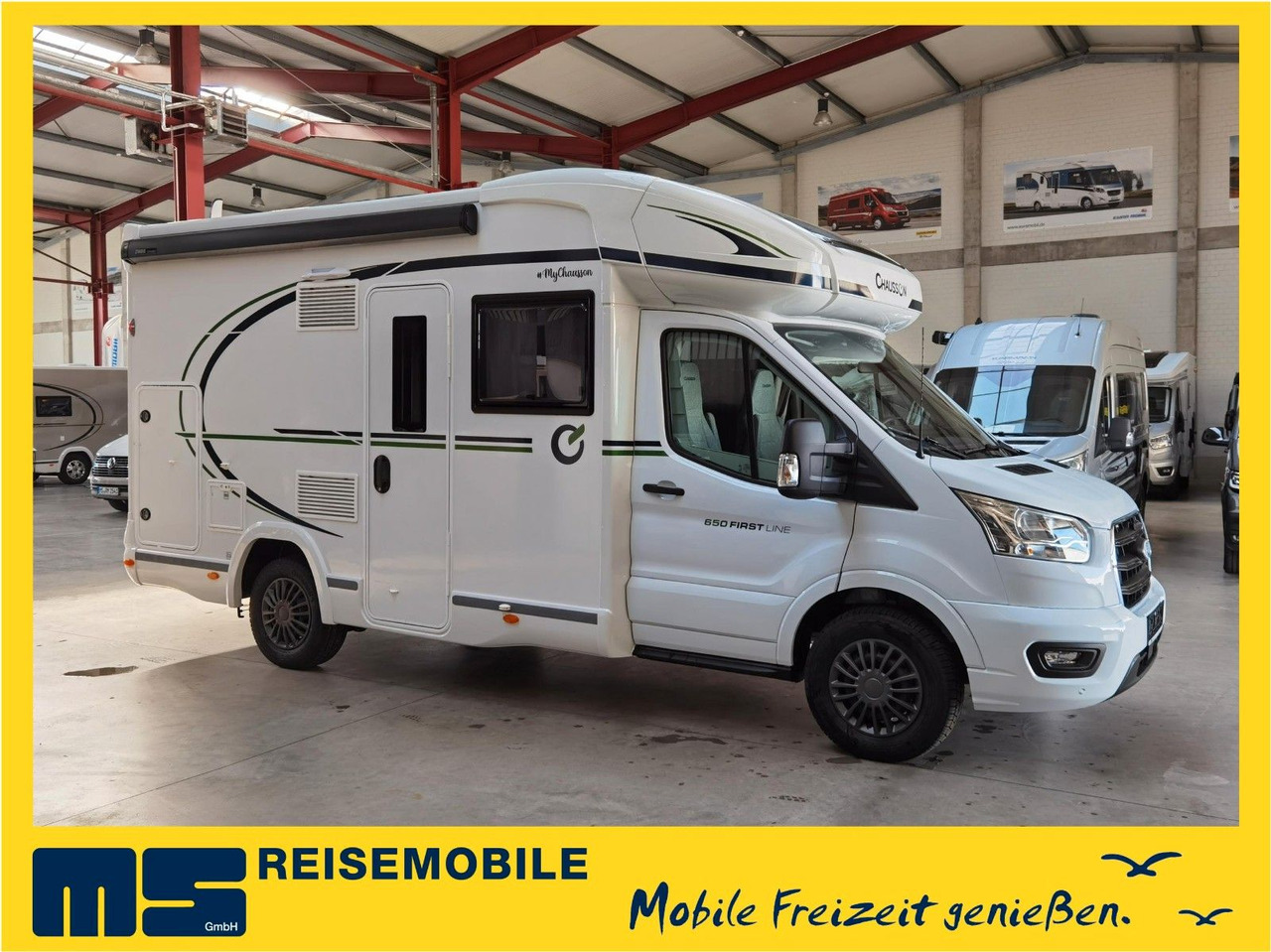 Chausson 650 FIRST LINE /-2025-/ARCTIC-PAKET/ XXL-HUBBETT - Teilintegriertes Wohnmobil: das Bild 1 Chausson 650 FIRST LINE /-2025-/ARCTIC-PAKET/ XXL-HUBBETT - Teilintegriertes Wohnmobil: das Bild 1