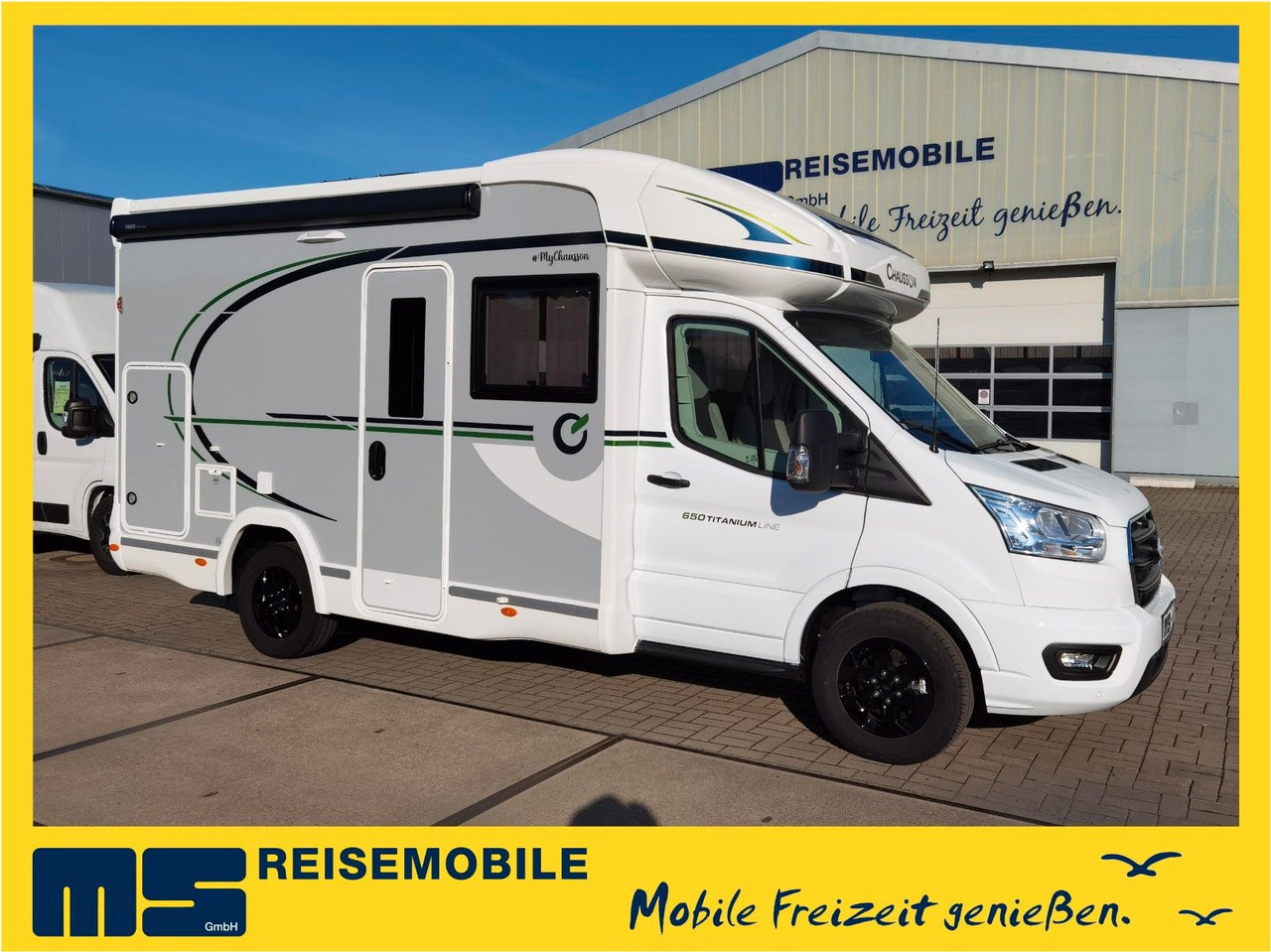 Chausson 650 TITANIUM / - 2026 - / 165PS - 8G. / HUBBETT - Teilintegriertes Wohnmobil: das Bild 1 Chausson 650 TITANIUM / - 2026 - / 165PS - 8G. / HUBBETT - Teilintegriertes Wohnmobil: das Bild 1