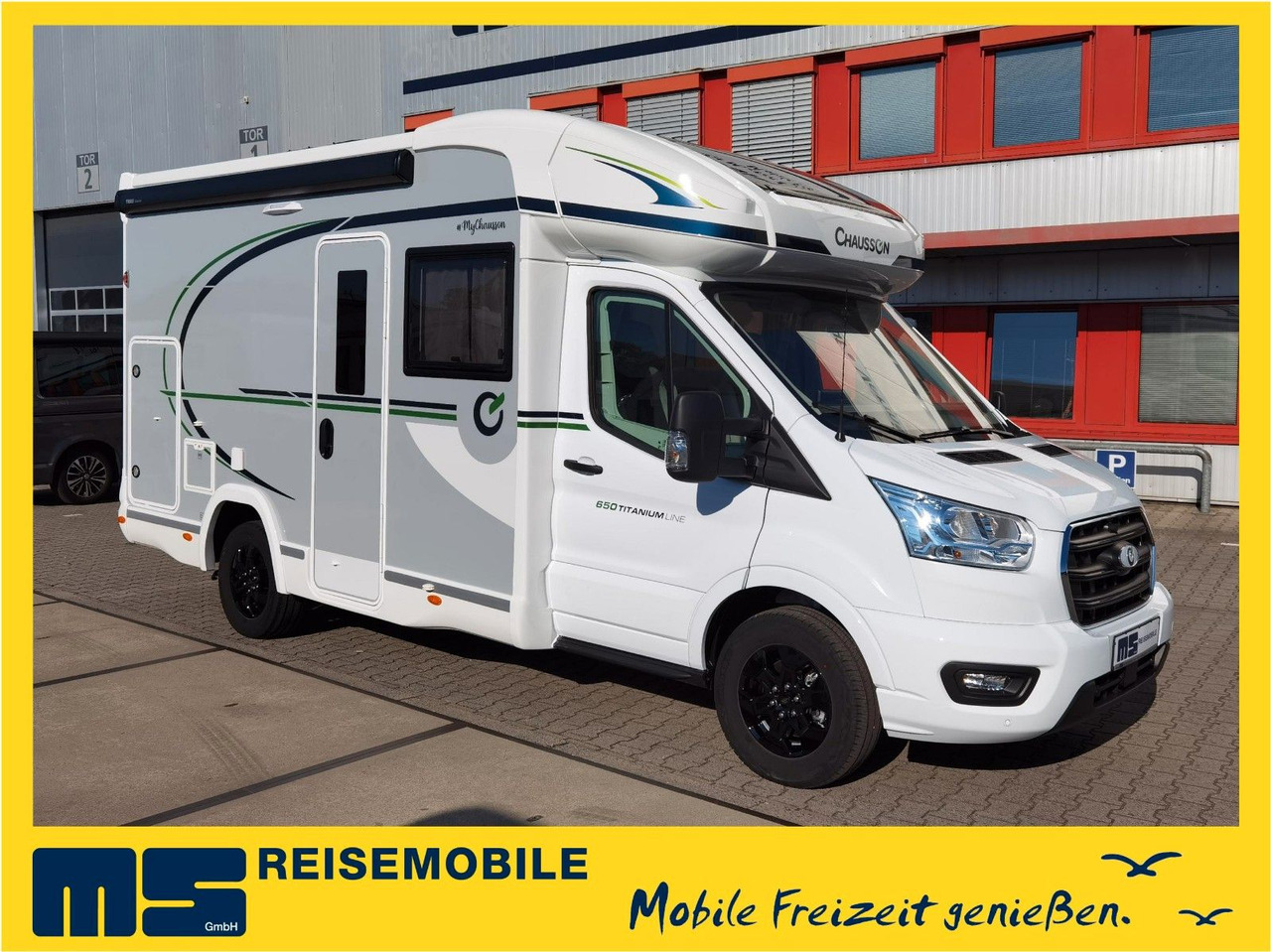 Chausson 650 TITANIUM / - 2026 - / 165PS - 8G. / HUBBETT - Teilintegriertes Wohnmobil: das Bild 1 Chausson 650 TITANIUM / - 2026 - / 165PS - 8G. / HUBBETT - Teilintegriertes Wohnmobil: das Bild 1