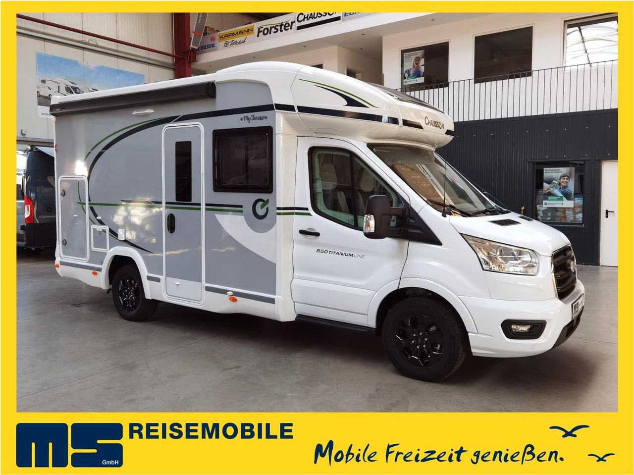 Chausson 650 TITANIUM / MODELL 2026 / 165PS-8G. / HUBBETT - Teilintegriertes Wohnmobil: das Bild 1 Chausson 650 TITANIUM / MODELL 2026 / 165PS-8G. / HUBBETT - Teilintegriertes Wohnmobil: das Bild 1