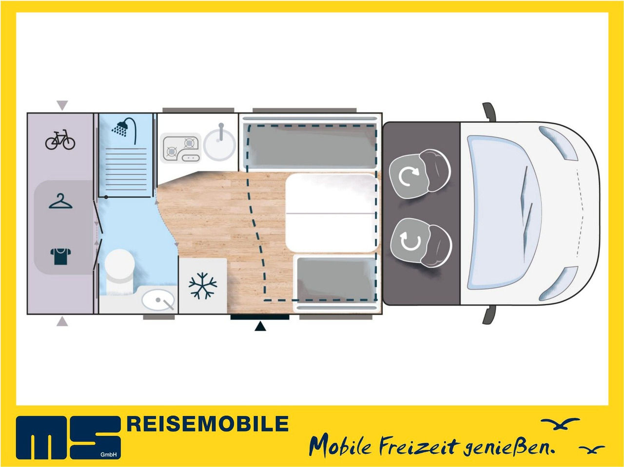 Chausson 650 TITANIUM / MODELL 2026 / 165PS-8G. / HUBBETT - Teilintegriertes Wohnmobil: das Bild 2 Chausson 650 TITANIUM / MODELL 2026 / 165PS-8G. / HUBBETT - Teilintegriertes Wohnmobil: das Bild 2