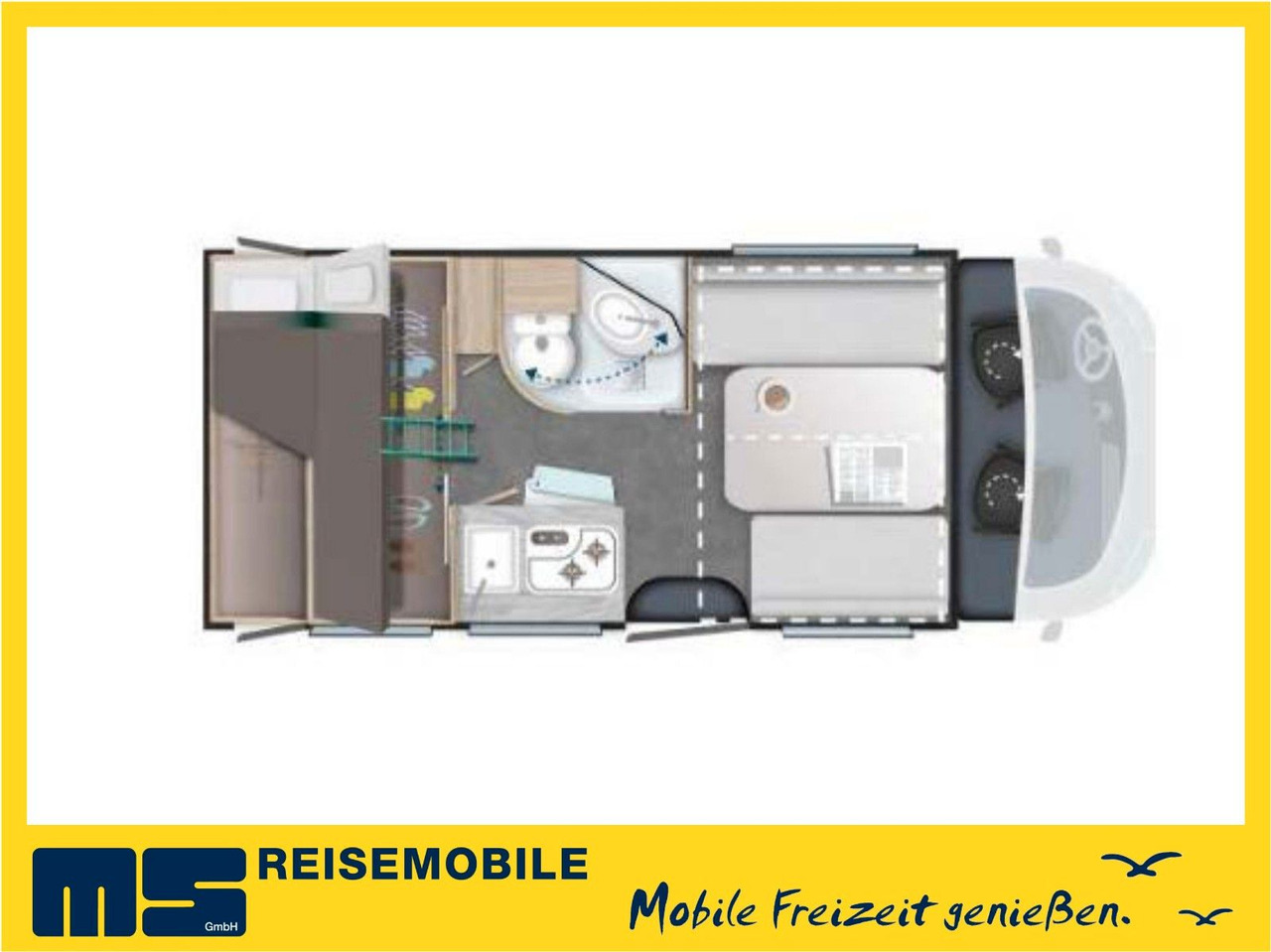 Chausson S 614 SPORT LINE / - 2026 - / HECKBETT & HUBBETT - Teilintegriertes Wohnmobil: das Bild 2 Chausson S 614 SPORT LINE / - 2026 - / HECKBETT & HUBBETT - Teilintegriertes Wohnmobil: das Bild 2