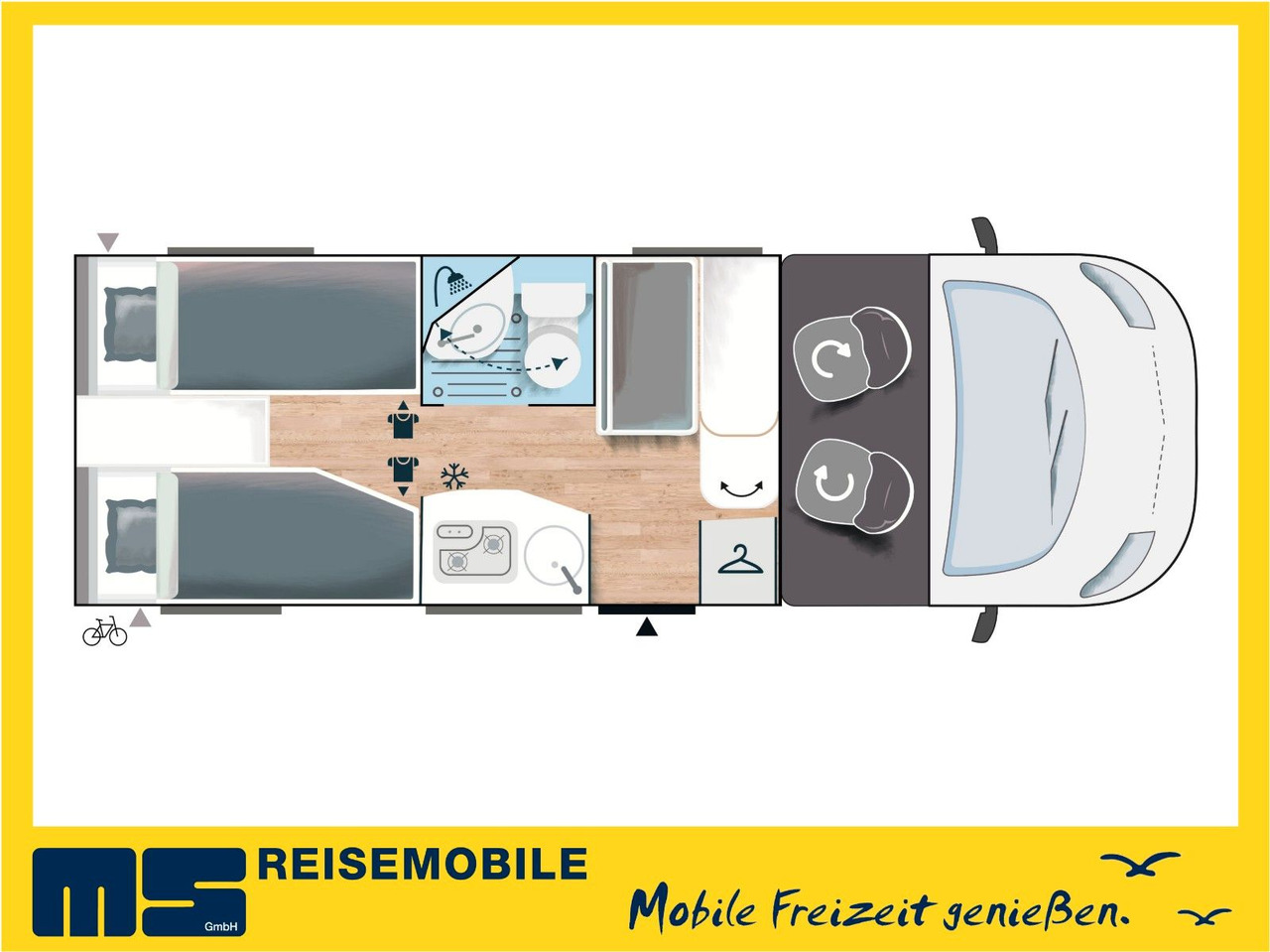 Chausson S 697 SPORT LINE / - 2026-/ 165PS / EINZELBETTEN - Teilintegriertes Wohnmobil: das Bild 2 Chausson S 697 SPORT LINE / - 2026-/ 165PS / EINZELBETTEN - Teilintegriertes Wohnmobil: das Bild 2