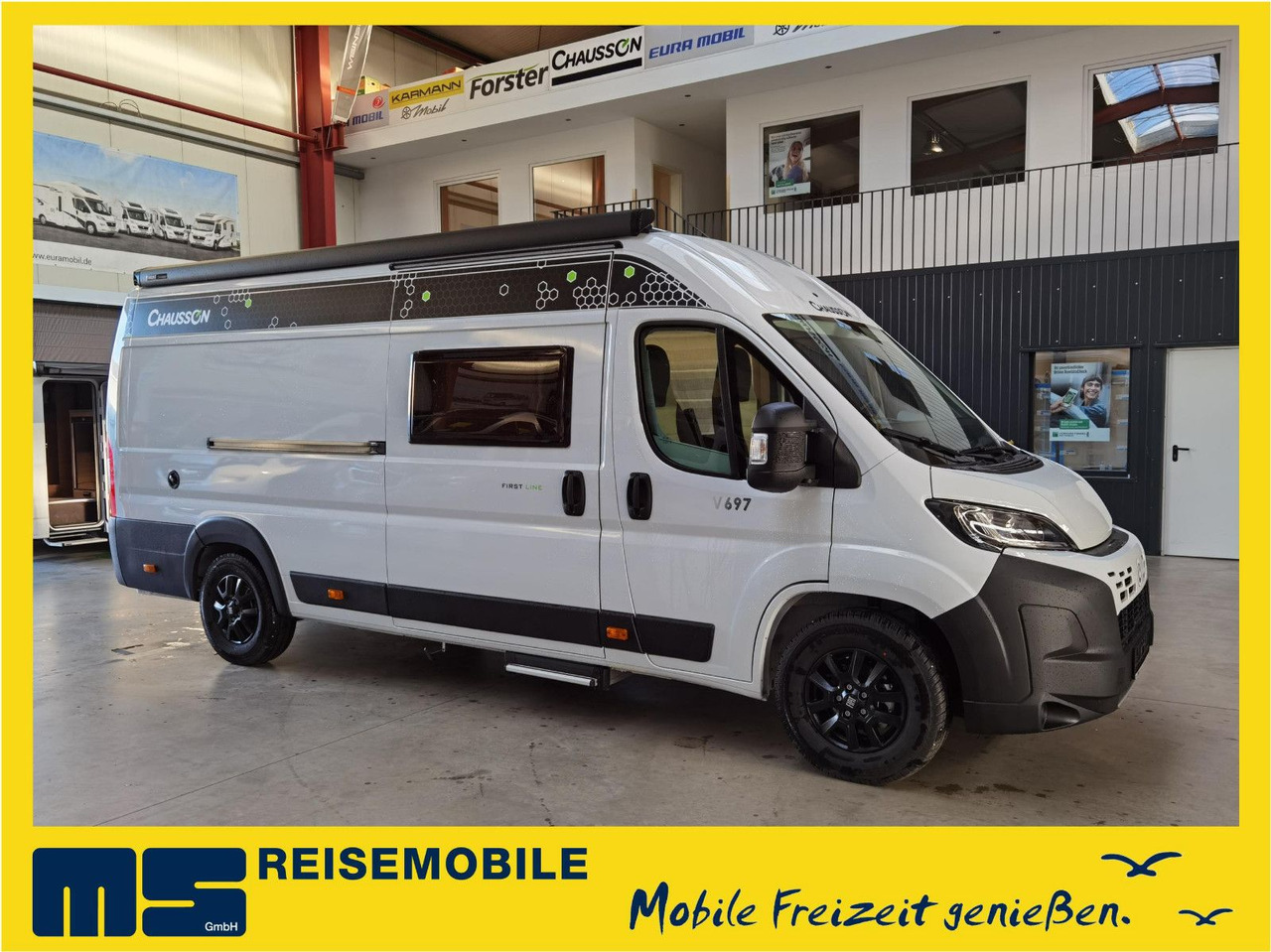 Chausson V697 FIRST LINE/ -2026-/ 140PS / EINZELBETTEN - Camper Van: das Bild 1 Chausson V697 FIRST LINE/ -2026-/ 140PS / EINZELBETTEN - Camper Van: das Bild 1