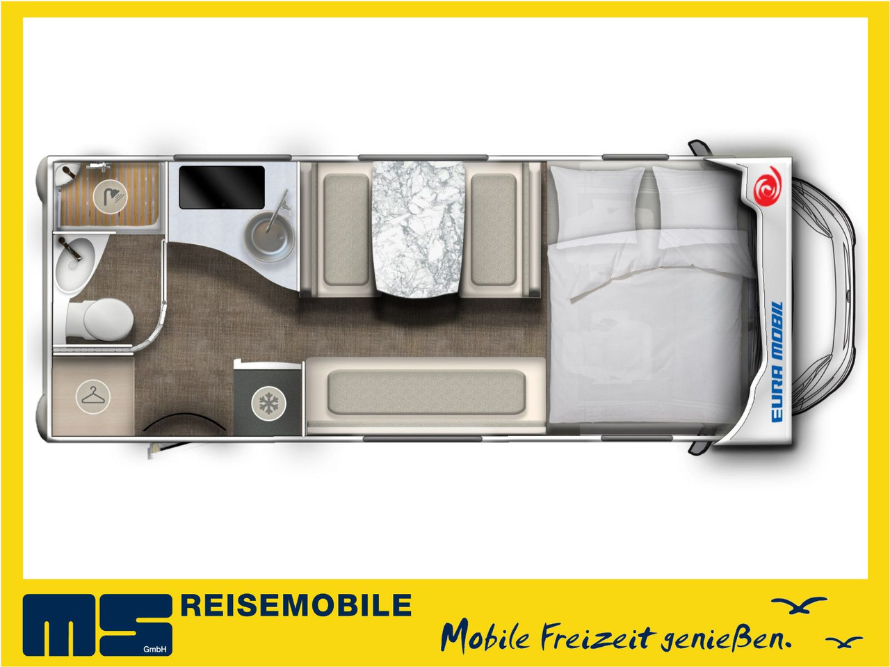 Eura Mobil ACTIVA ONE 630 LS / -2025- / 140PS / RAUMWUNDER - Alkoven Wohnmobil: das Bild 2 Eura Mobil ACTIVA ONE 630 LS / -2025- / 140PS / RAUMWUNDER - Alkoven Wohnmobil: das Bild 2