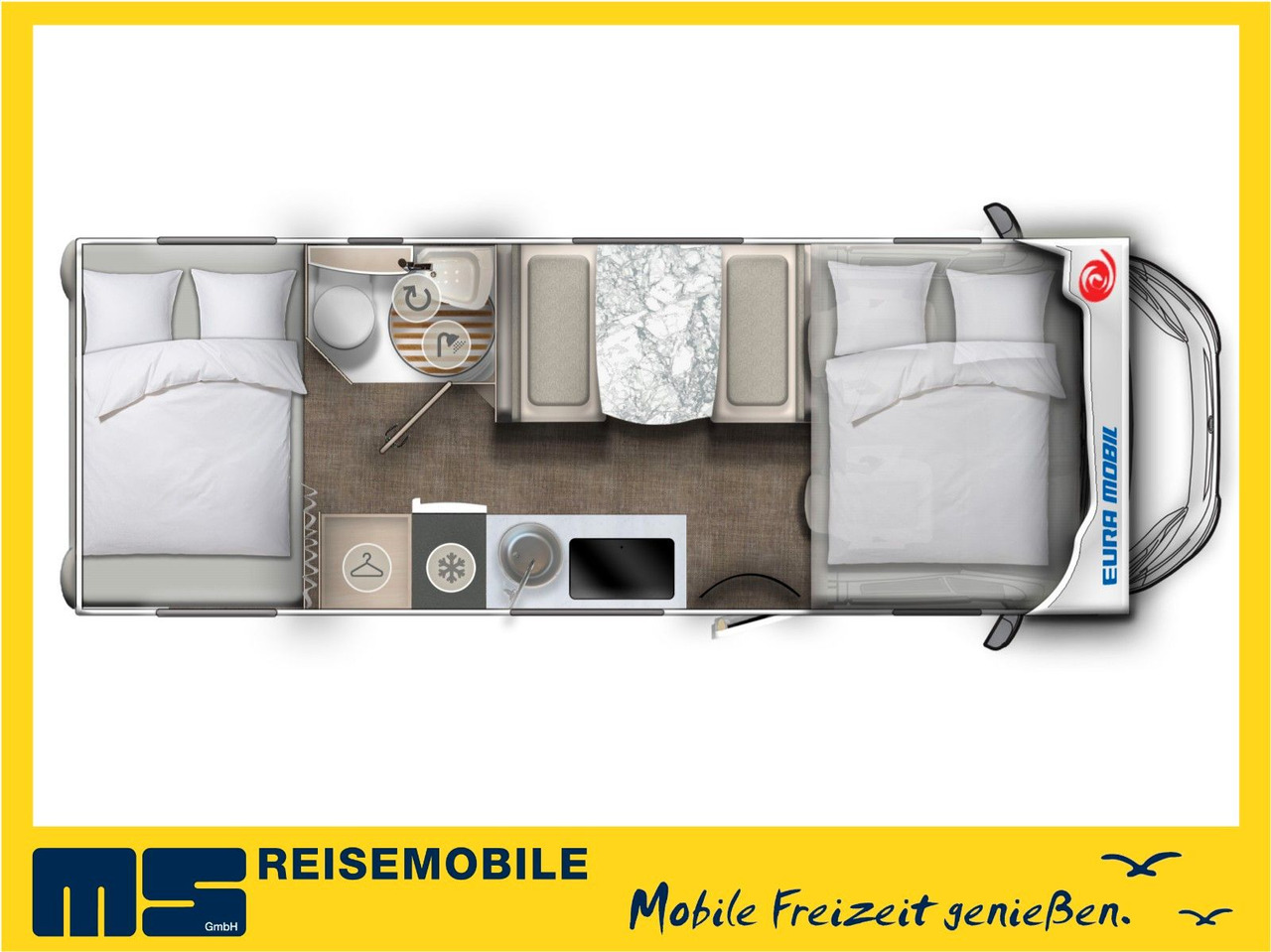 Eura Mobil ACTIVA ONE 690 HB / 180PS-40H MAXI/ PANORAMADACH - Alkoven Wohnmobil: das Bild 2 Eura Mobil ACTIVA ONE 690 HB / 180PS-40H MAXI/ PANORAMADACH - Alkoven Wohnmobil: das Bild 2