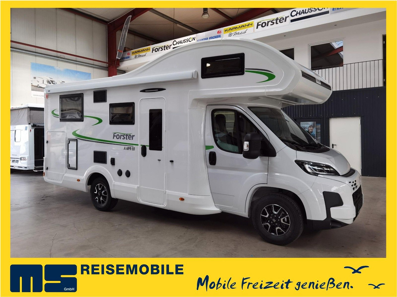Forster A 699 EB / -MODELL 2025- / 140 PS / EINZELBETTEN - Alkoven Wohnmobil: das Bild 1 Forster A 699 EB / -MODELL 2025- / 140 PS / EINZELBETTEN - Alkoven Wohnmobil: das Bild 1