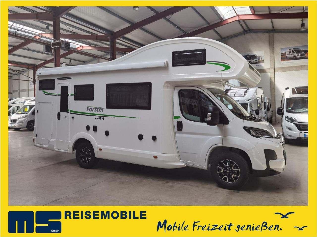 Forster A 699 VB / - MODELL 2025- / 140PS / ETAGENBETTEN - Alkoven Wohnmobil: das Bild 1 Forster A 699 VB / - MODELL 2025- / 140PS / ETAGENBETTEN - Alkoven Wohnmobil: das Bild 1