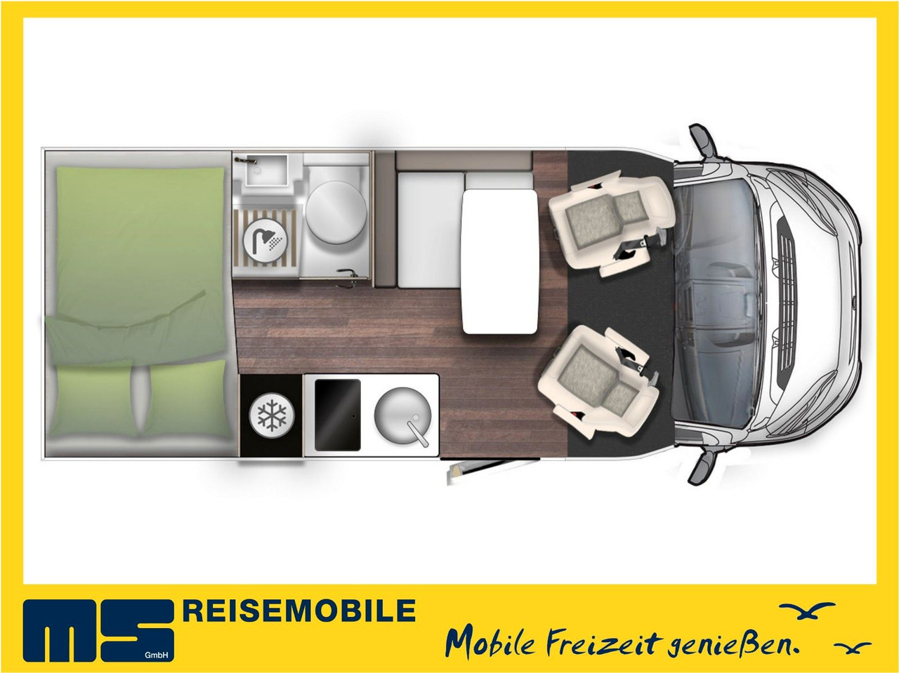 Forster T 599 HB COUPÈ /-MODELL 2026- / 165PS-AUTOMATIK - Teilintegriertes Wohnmobil: das Bild 2 Forster T 599 HB COUPÈ /-MODELL 2026- / 165PS-AUTOMATIK - Teilintegriertes Wohnmobil: das Bild 2