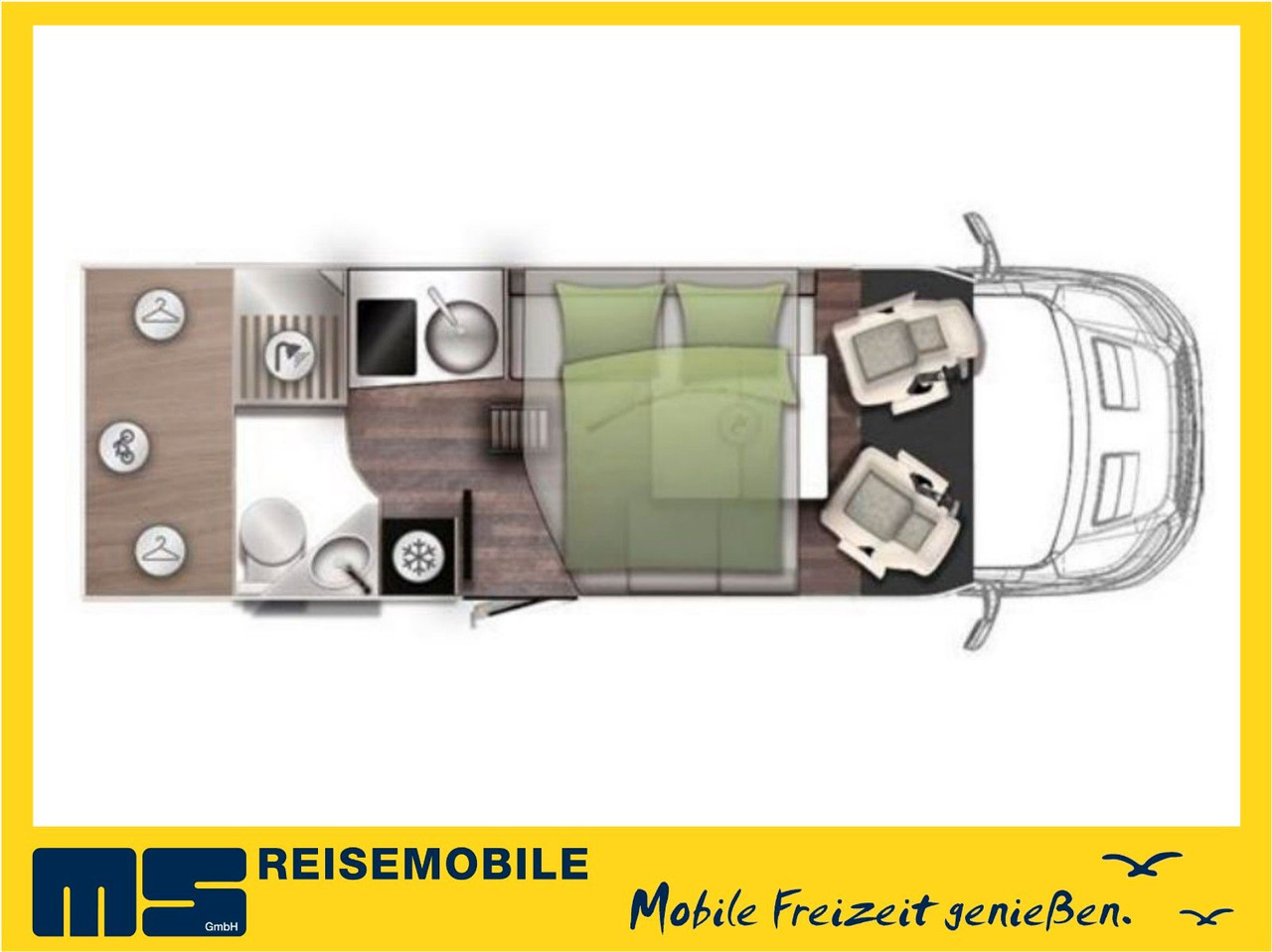 Forster T 639 LF COUPÉ /-2025- /165PS / XXL - HUBBETT - Teilintegriertes Wohnmobil: das Bild 2 Forster T 639 LF COUPÉ /-2025- /165PS / XXL - HUBBETT - Teilintegriertes Wohnmobil: das Bild 2