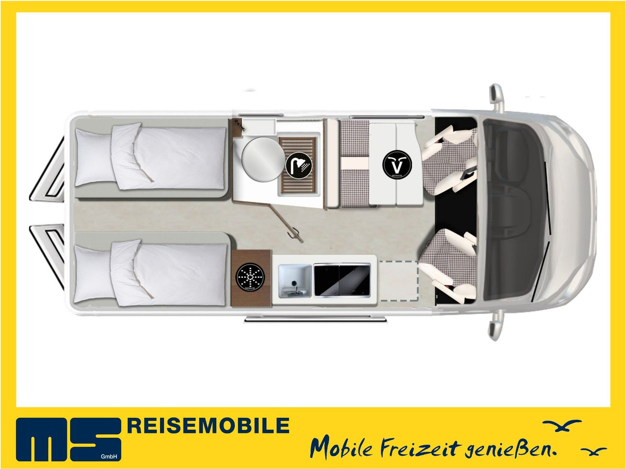 Karmann DAVIS 620 LIFESTYLE/-MODELL 2026- / EINZELBETTEN - Camper Van: das Bild 2 Karmann DAVIS 620 LIFESTYLE/-MODELL 2026- / EINZELBETTEN - Camper Van: das Bild 2