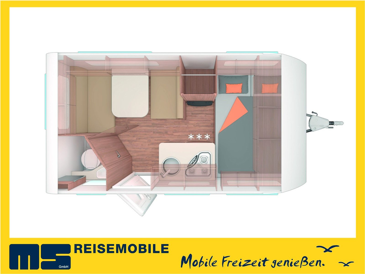 Weinsberg CARAONE 390 QD / -2026 -/ 1350 KG - Wohnwagen: das Bild 2 Weinsberg CARAONE 390 QD / -2026 -/ 1350 KG - Wohnwagen: das Bild 2