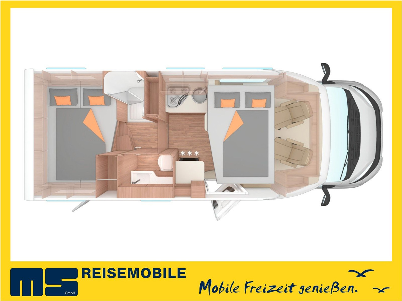 Weinsberg CARASUITE 650 MG / 140PS / HECKBETT & HUBBETT - Teilintegriertes Wohnmobil: das Bild 2 Weinsberg CARASUITE 650 MG / 140PS / HECKBETT & HUBBETT - Teilintegriertes Wohnmobil: das Bild 2