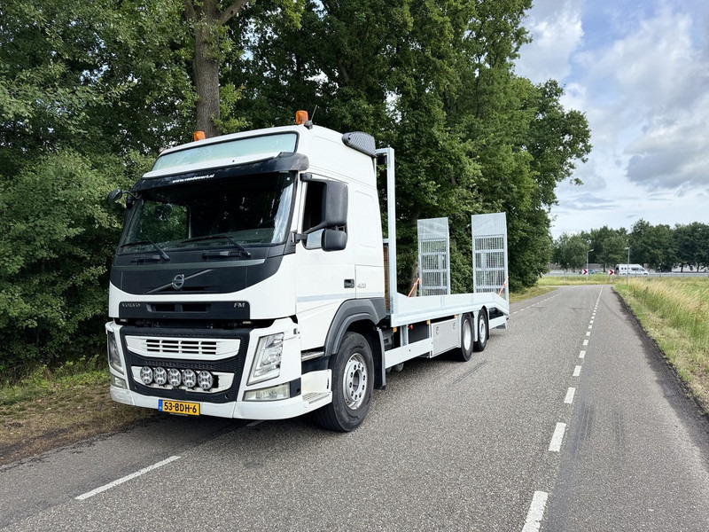 Volvo FM 420 6X2 Machine Transporter / Oprij Vrachtwagen 2013 / EURO 6 / 550DKM / APK 7-26 / Steering Wheel - Autotransporter LKW: das Bild 1 Volvo FM 420 6X2 Machine Transporter / Oprij Vrachtwagen 2013 / EURO 6 / 550DKM / APK 7-26 / Steering Wheel - Autotransporter LKW: das Bild 1