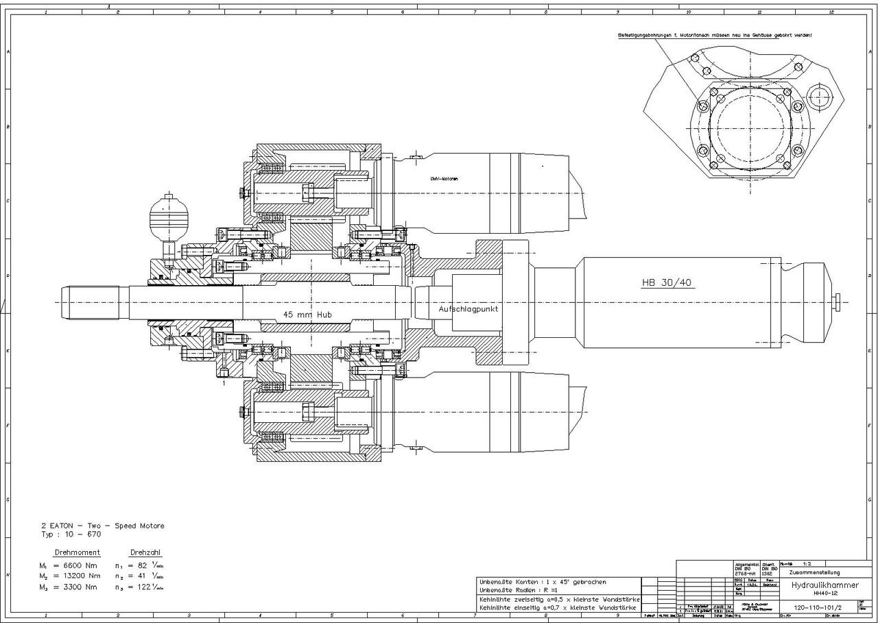 Hütte HH 40-12 - Bohrgerät: das Bild 5 Hütte HH 40-12 - Bohrgerät: das Bild 5