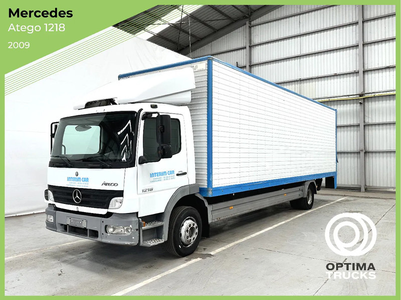 Mercedes-Benz Atego 1218 SIDE DOOR / LIFT / LAMMES - LAMMES / BLATT - BLATT - Koffer LKW: das Bild 1 Mercedes-Benz Atego 1218 SIDE DOOR / LIFT / LAMMES - LAMMES / BLATT - BLATT - Koffer LKW: das Bild 1