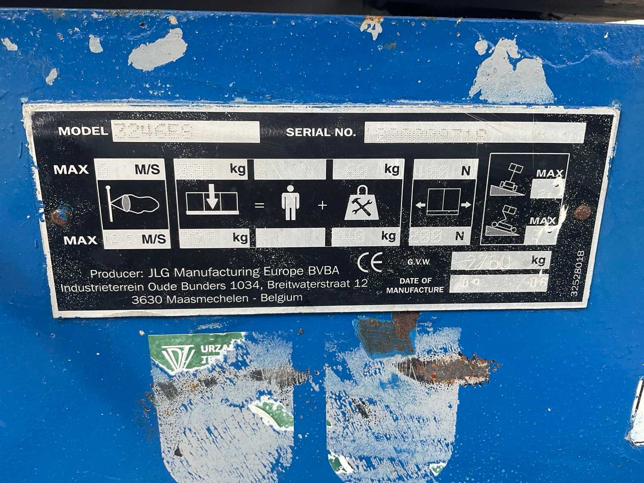 Arbeitsbühne 2006 JLG. 3246 ES AERIAL PLATFORM: das Bild 7 Arbeitsbühne 2006 JLG. 3246 ES AERIAL PLATFORM: das Bild 7