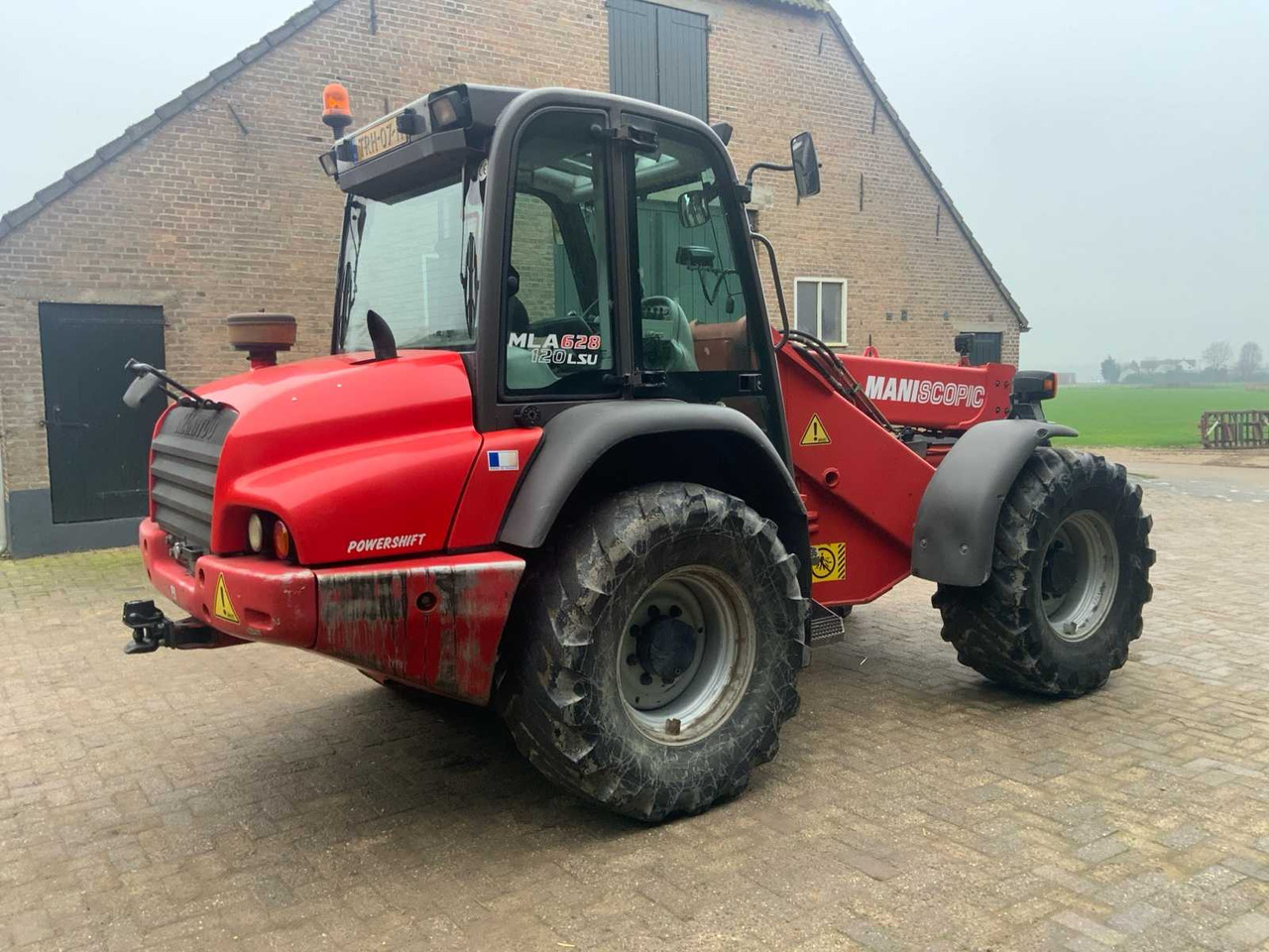 2007 MANITOU MLA628 120LSU SHOVEL - Radlader: das Bild 4 2007 MANITOU MLA628 120LSU SHOVEL - Radlader: das Bild 4