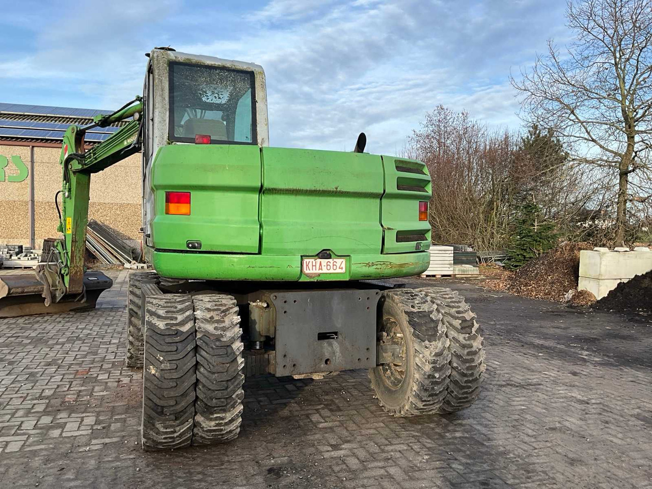 2007 NEW HOLLAND MH 3.6 WHEELED EXCAVATOR - Mobilbagger: das Bild 4 2007 NEW HOLLAND MH 3.6 WHEELED EXCAVATOR - Mobilbagger: das Bild 4