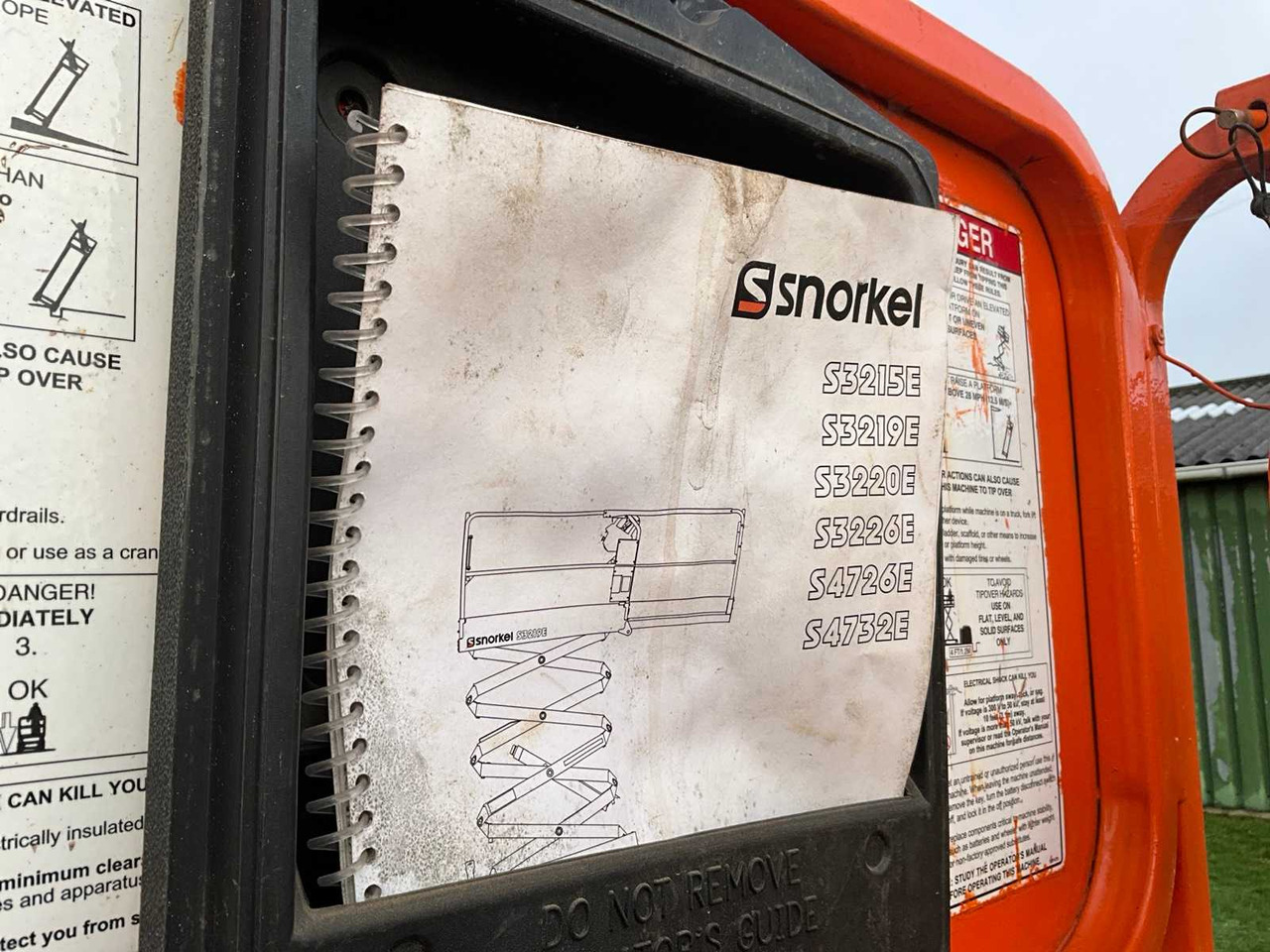 Arbeitsbühne 2017 SNORKEL S3219E AERIAL WORK PLATFORM: das Bild 13 Arbeitsbühne 2017 SNORKEL S3219E AERIAL WORK PLATFORM: das Bild 13