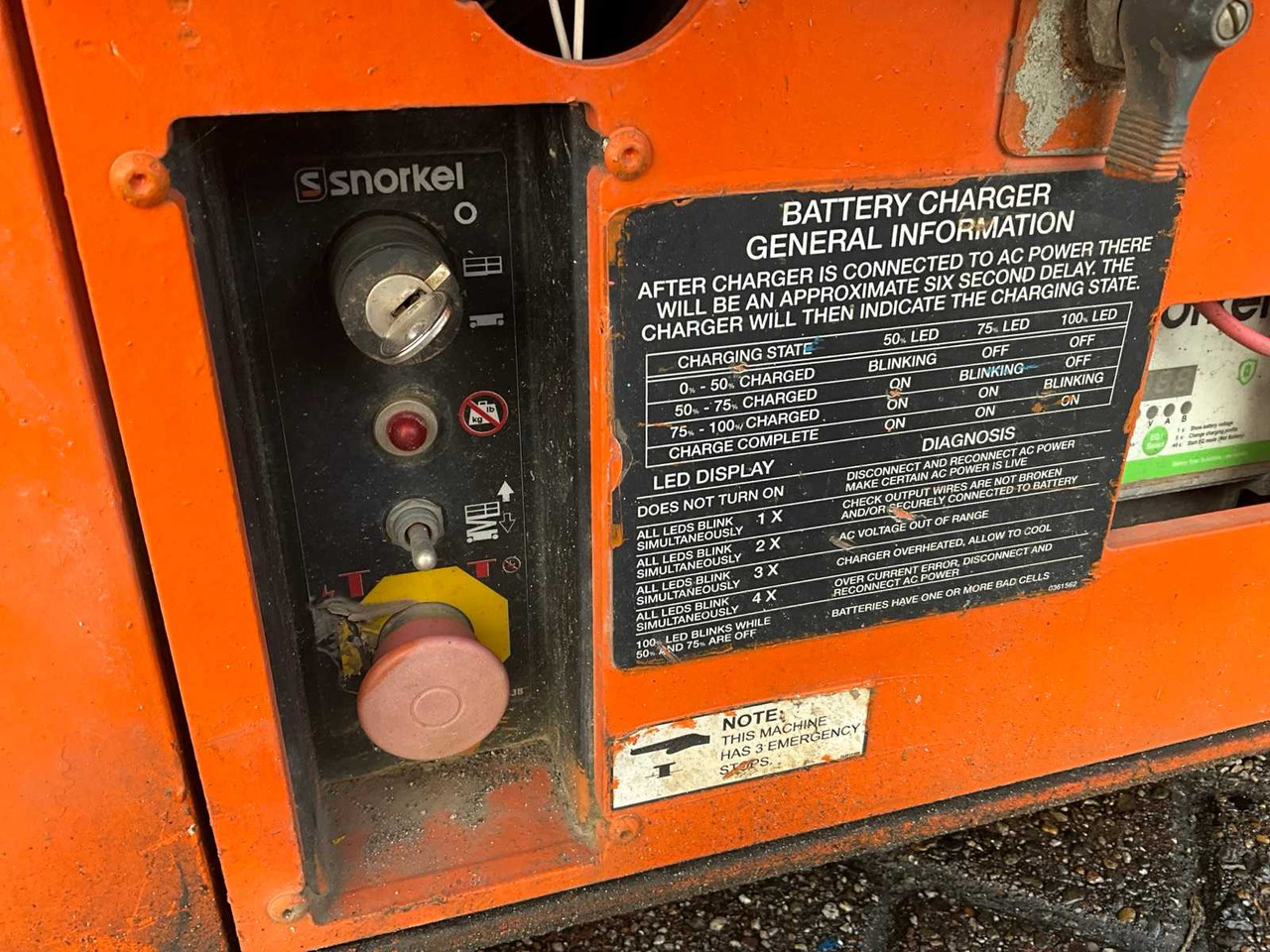 Arbeitsbühne 2017 SNORKEL S3219E AERIAL WORK PLATFORM: das Bild 12 Arbeitsbühne 2017 SNORKEL S3219E AERIAL WORK PLATFORM: das Bild 12