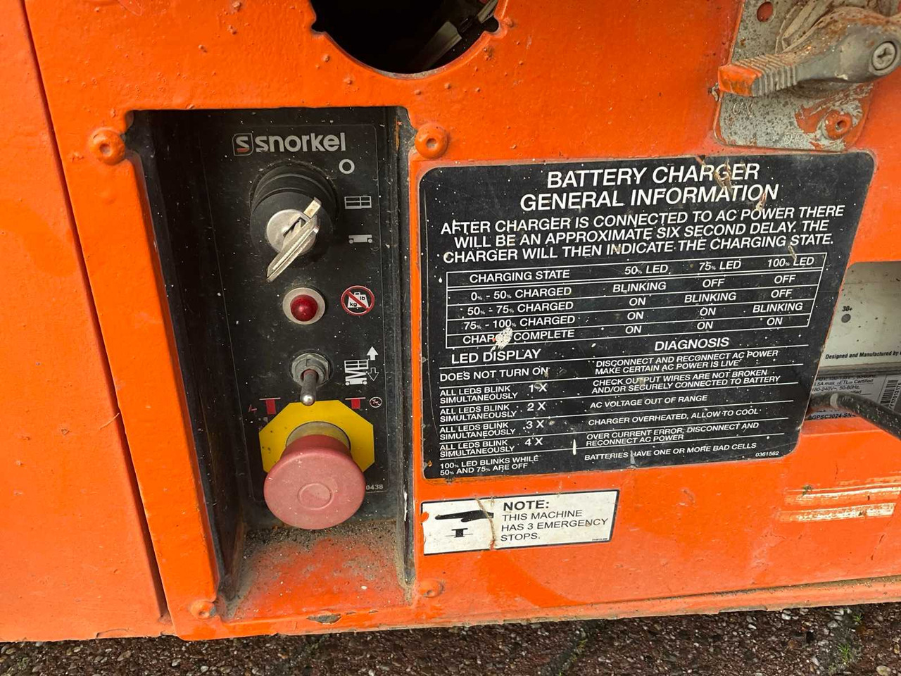 Arbeitsbühne 2017 SNORKEL S3219E AERIAL WORK PLATFORM: das Bild 8 Arbeitsbühne 2017 SNORKEL S3219E AERIAL WORK PLATFORM: das Bild 8