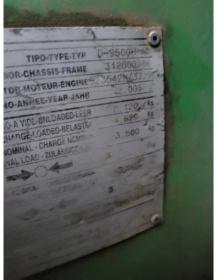 Mini-Kipper AUSA / PIQUERSA - D2500 - DUMPER: das Bild 8 Mini-Kipper AUSA / PIQUERSA - D2500 - DUMPER: das Bild 8