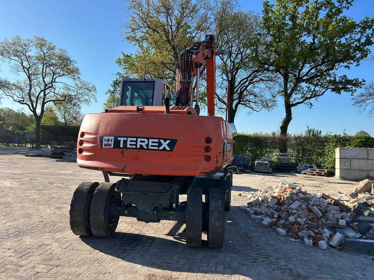 Atlas Terex TW150 - Mobilbagger: das Bild 5 Atlas Terex TW150 - Mobilbagger: das Bild 5