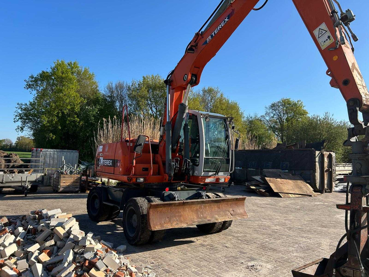 Atlas Terex TW150 - Mobilbagger: das Bild 3 Atlas Terex TW150 - Mobilbagger: das Bild 3