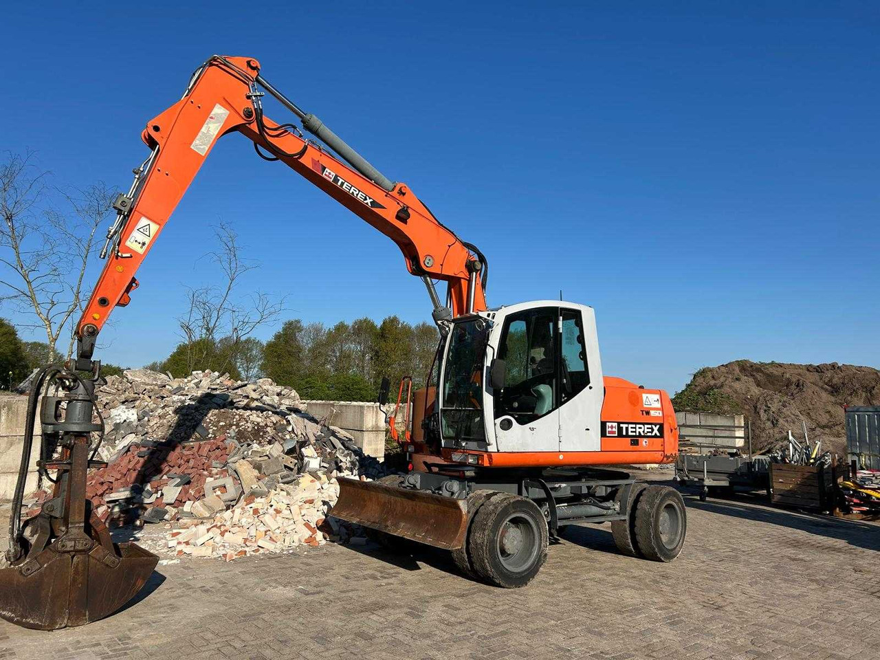 Atlas Terex TW150 - Mobilbagger: das Bild 1 Atlas Terex TW150 - Mobilbagger: das Bild 1