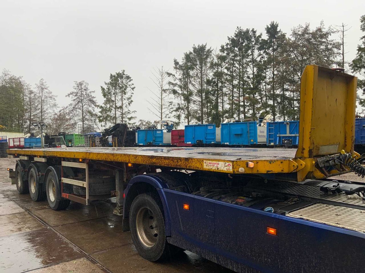 2001 BROSHUIS 3 AOU-48S SEMI-TRAILER - Auflieger: das Bild 5 2001 BROSHUIS 3 AOU-48S SEMI-TRAILER - Auflieger: das Bild 5