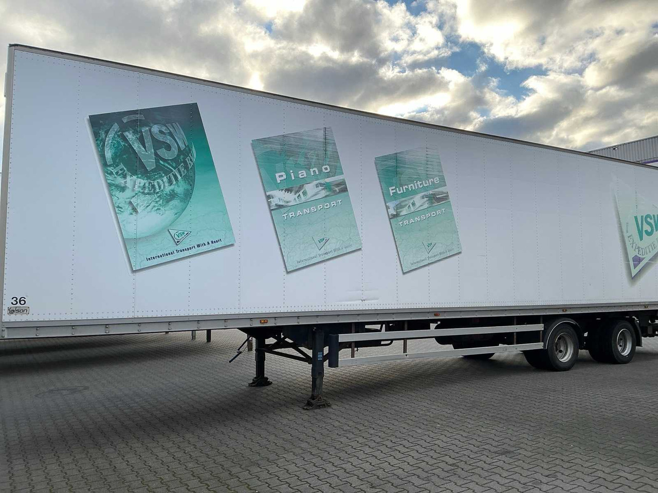 2005 TALSON F1520 SEMI-TRAILER - Auflieger: das Bild 1 2005 TALSON F1520 SEMI-TRAILER - Auflieger: das Bild 1