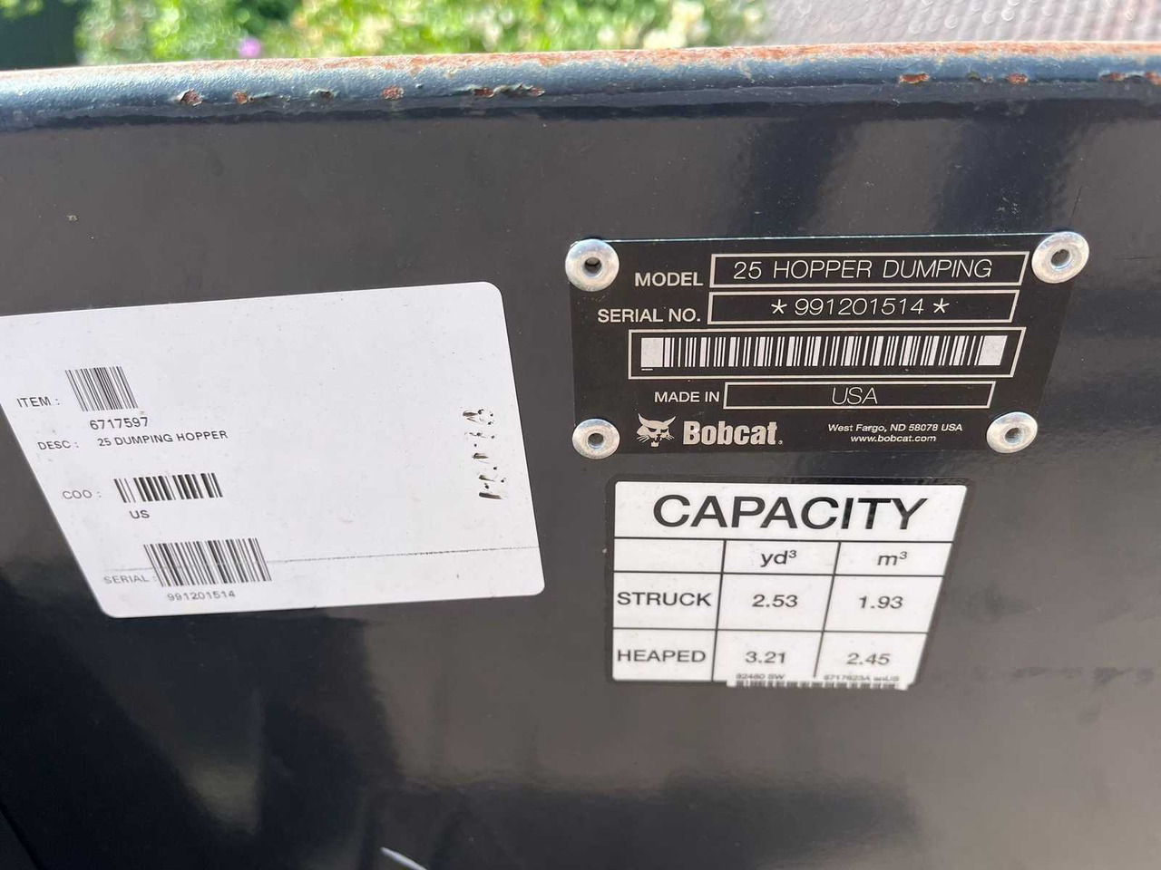 Bobcat 2,5M3 - Minibagger: das Bild 4 Bobcat 2,5M3 - Minibagger: das Bild 4