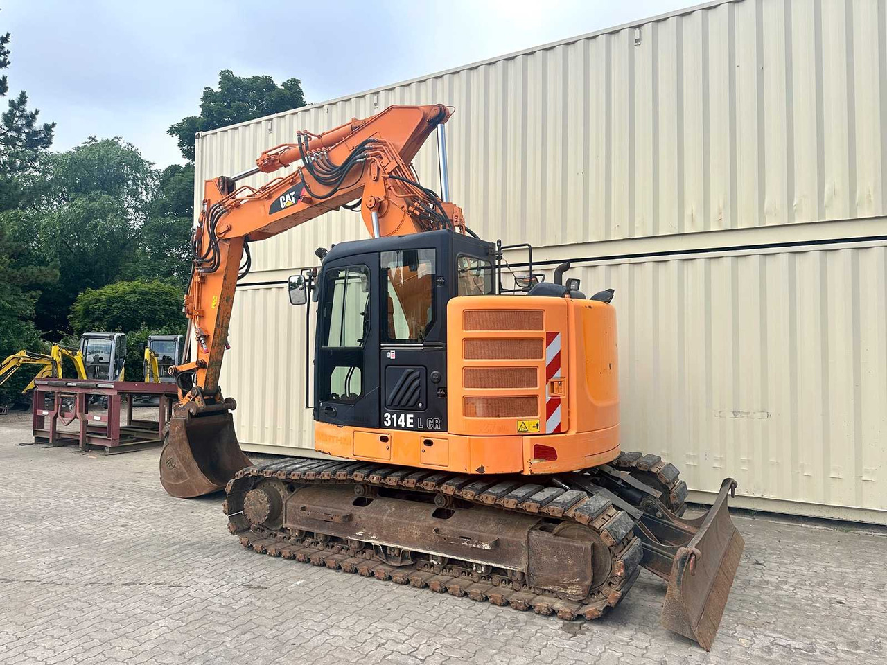 CAT 314ELCR Gummipads / Schild - Kettenbagger: das Bild 3 CAT 314ELCR Gummipads / Schild - Kettenbagger: das Bild 3