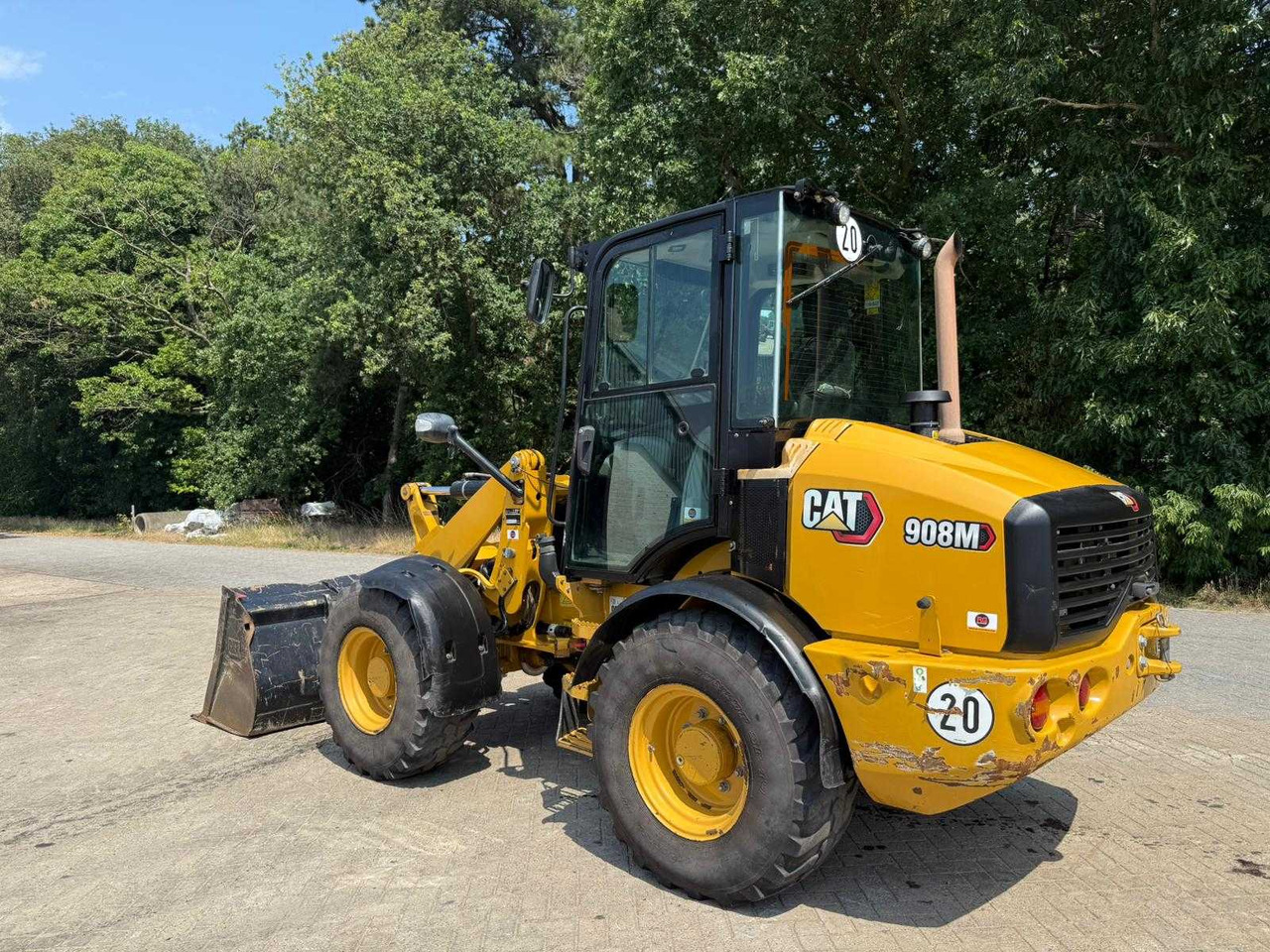 CAT - 908M - JOYSTICK CONTROL, INCL RUBBLE BIN - SHOVEL - Radlader: das Bild 3 CAT - 908M - JOYSTICK CONTROL, INCL RUBBLE BIN - SHOVEL - Radlader: das Bild 3