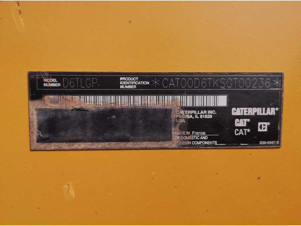 Bulldozer CATERPILLAR - 2015 - D6T LGP - BULLDOZER: das Bild 9 Bulldozer CATERPILLAR - 2015 - D6T LGP - BULLDOZER: das Bild 9
