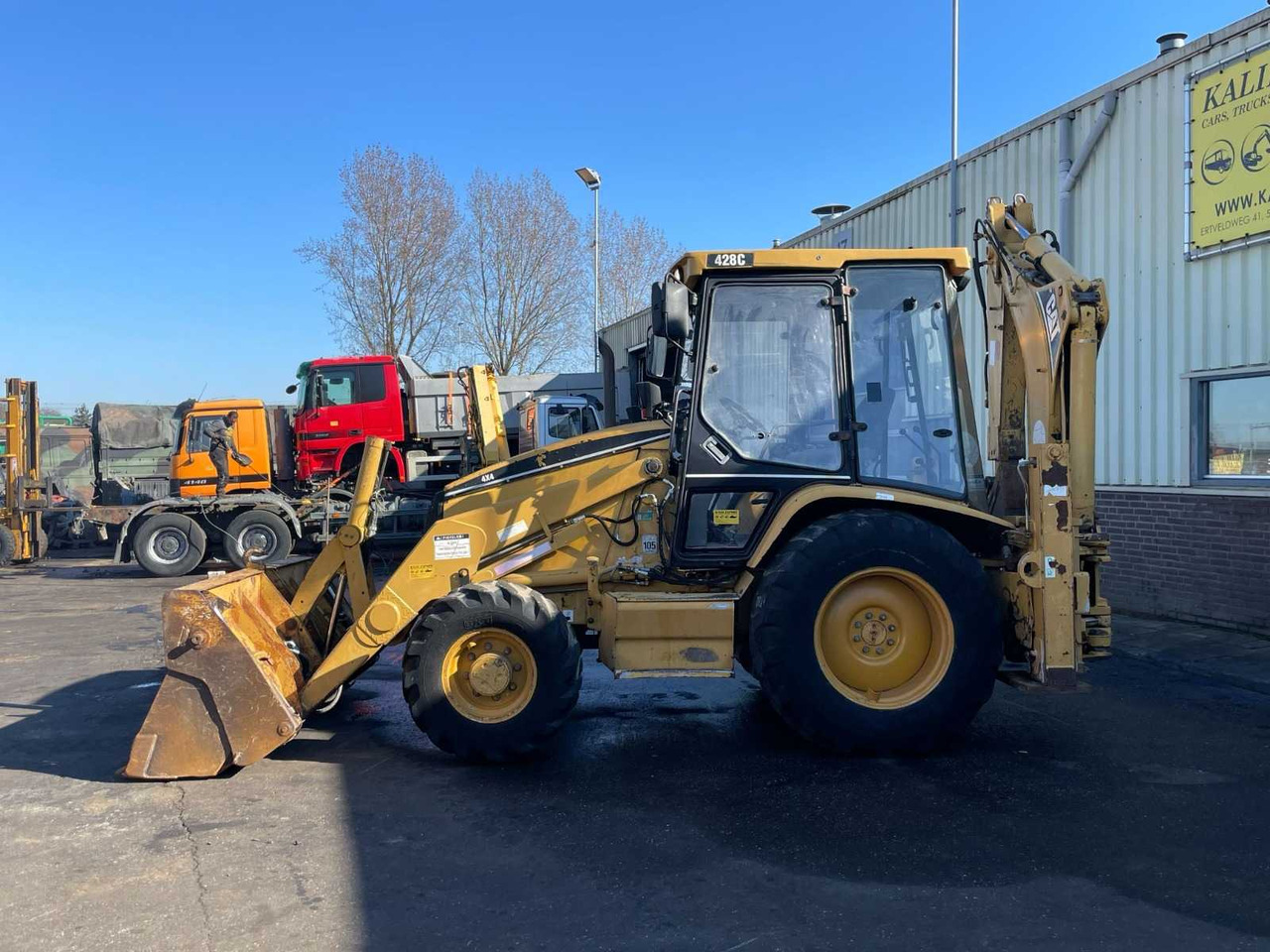 Cat 428C - Bulldozer: das Bild 2 Cat 428C - Bulldozer: das Bild 2