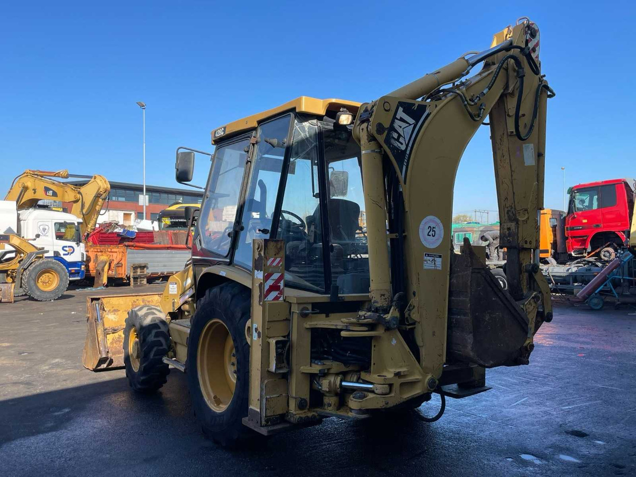 Cat 428C - Bulldozer: das Bild 5 Cat 428C - Bulldozer: das Bild 5
