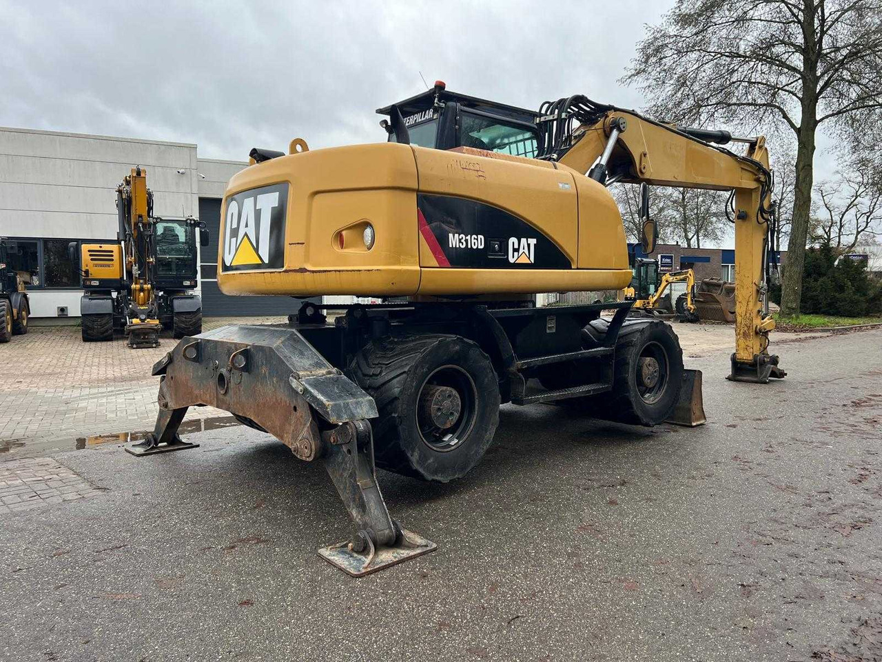 Caterpillar M316D - Mobilbagger: das Bild 5 Caterpillar M316D - Mobilbagger: das Bild 5