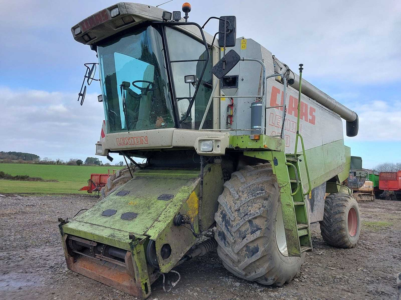 Claas Lexion 460 - Mähdrescher: das Bild 1 Claas Lexion 460 - Mähdrescher: das Bild 1
